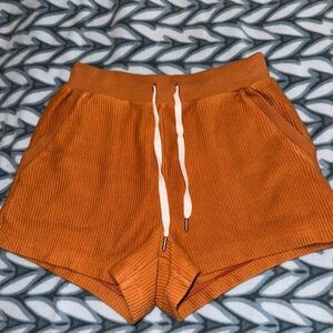 Aerie orange shorts